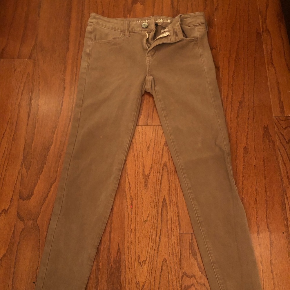 Pink American Eagle jeggings